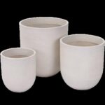 LIVORNO TALL BOWL SET - WHITE SAND