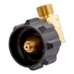 Adaptor Converts Lcc27 To 3/8in Bp Lh 90 Degree