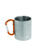 Kiwi Camping Stainless Steel Carabiner Mug