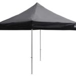 3X3 Black Commercial Canopy Roof & Frame