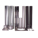 Kent Sloping Flue Kit 45 Degree