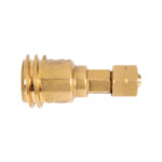 GM4031 GRILLED ADAPTOR - CAMPING (3/8" BSP-F) TO SAFELOK (LCC27) OUTLET