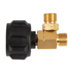 Grilled Adaptor - Safelok to 3/8" BSP
