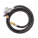 Grilled 2kg 90°  POL Regulator with Hose - 1500mm